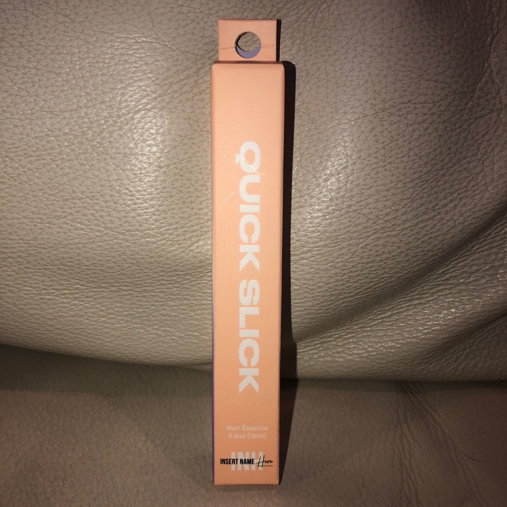 NIB INSERT NAME HERE Quick Slick Hair Essence 18ml/0.6oz Full Size